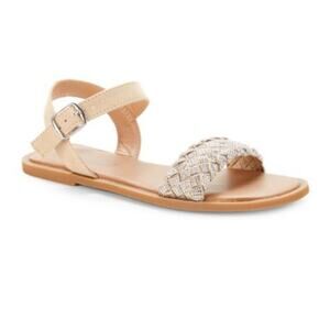 NEW Steve Madden Girl's Jnoahh Rhinestone Strappy Sandals, Size 5, MSRP $60